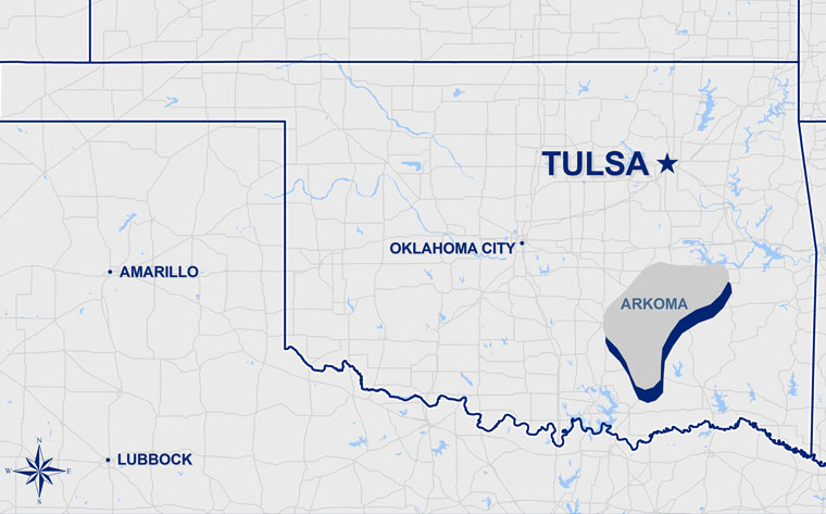 Oklahoma-Map